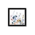 Picture of Light Blue Flowers I     _GroupedProduct_Square_Framed_Matted_