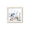 Picture of Light Blue Flowers I     _GroupedProduct_Square_Framed_Matted_