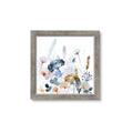 Picture of Light Blue Flowers I     _GroupedProduct_Square_Framed_Matted_