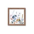 Picture of Light Blue Flowers I     _GroupedProduct_Square_Framed_Matted_
