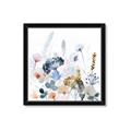Picture of Light Blue Flowers I     _GroupedProduct_Square_Framed_Matted_