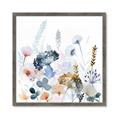 Picture of Light Blue Flowers I     _GroupedProduct_Square_Framed_Matted_