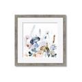 Picture of Light Blue Flowers I     _GroupedProduct_Square_Framed_Matted_