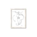 Picture of Line Drawn Horses I _GroupedProduct_Rectangle_Portrait_Framed_Matted_