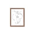 Picture of Line Drawn Horses I _GroupedProduct_Rectangle_Portrait_Framed_Matted_