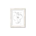 Picture of Line Drawn Horses I _GroupedProduct_Rectangle_Portrait_Framed_Matted_