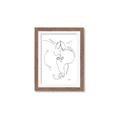 Picture of Line Drawn Horses I _GroupedProduct_Rectangle_Portrait_Framed_Matted_