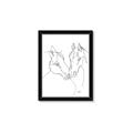 Picture of Line Drawn Horses II  _GroupedProduct_Rectangle_Portrait_Framed_Matted_