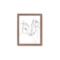 Picture of Line Drawn Horses II  _GroupedProduct_Rectangle_Portrait_Framed_Matted_