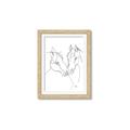 Picture of Line Drawn Horses II  _GroupedProduct_Rectangle_Portrait_Framed_Matted_