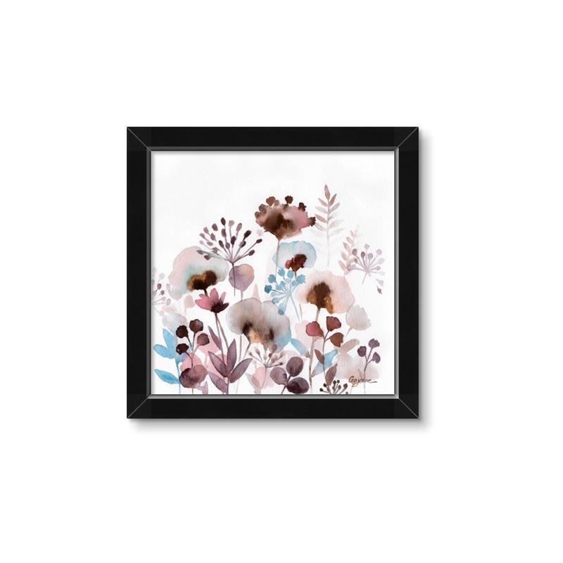Picture of Marroon Flowers I  _GroupedProduct_Square_Framed_Matted_