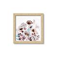 Picture of Marroon Flowers I  _GroupedProduct_Square_Framed_Matted_