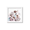 Picture of Marroon Flowers I  _GroupedProduct_Square_Framed_Matted_