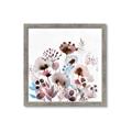 Picture of Marroon Flowers I  _GroupedProduct_Square_Framed_Matted_