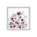 Picture of Marroon Flowers I  _GroupedProduct_Square_Framed_Matted_