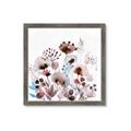 Picture of Marroon Flowers I  _GroupedProduct_Square_Framed_Matted_