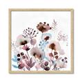 Picture of Marroon Flowers I  _GroupedProduct_Square_Framed_Matted_