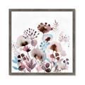 Picture of Marroon Flowers I  _GroupedProduct_Square_Framed_Matted_