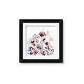 Picture of Marroon Flowers I  _GroupedProduct_Square_Framed_Matted_