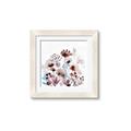 Picture of Marroon Flowers I  _GroupedProduct_Square_Framed_Matted_