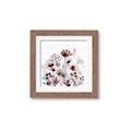 Picture of Marroon Flowers I  _GroupedProduct_Square_Framed_Matted_