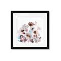 Picture of Marroon Flowers I  _GroupedProduct_Square_Framed_Matted_