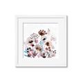 Picture of Marroon Flowers I  _GroupedProduct_Square_Framed_Matted_