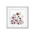 Picture of Marroon Flowers I  _GroupedProduct_Square_Framed_Matted_