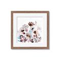 Picture of Marroon Flowers I  _GroupedProduct_Square_Framed_Matted_