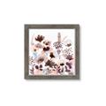 Picture of Maroon Flowers II _GroupedProduct_Square_Framed_Matted_