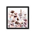 Picture of Maroon Flowers II _GroupedProduct_Square_Framed_Matted_