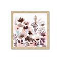 Picture of Maroon Flowers II _GroupedProduct_Square_Framed_Matted_