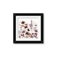 Picture of Maroon Flowers II _GroupedProduct_Square_Framed_Matted_