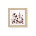 Picture of Maroon Flowers II _GroupedProduct_Square_Framed_Matted_