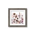 Picture of Maroon Flowers II _GroupedProduct_Square_Framed_Matted_