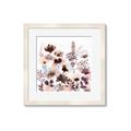 Picture of Maroon Flowers II _GroupedProduct_Square_Framed_Matted_