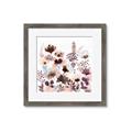 Picture of Maroon Flowers II _GroupedProduct_Square_Framed_Matted_