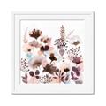Picture of Maroon Flowers II _GroupedProduct_Square_Framed_Matted_