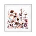 Picture of Maroon Flowers II _GroupedProduct_Square_Framed_Matted_