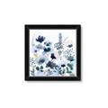 Picture of Ink Blue Flowers II  _GroupedProduct_Square_Framed_Matted_