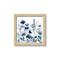 Picture of Ink Blue Flowers II  _GroupedProduct_Square_Framed_Matted_