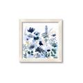 Picture of Ink Blue Flowers II  _GroupedProduct_Square_Framed_Matted_