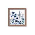 Picture of Ink Blue Flowers II  _GroupedProduct_Square_Framed_Matted_