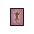 Picture of Tiger on Pink _GroupedProduct_Rectangle_Portrait_Framed_Matted_