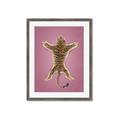 Picture of Tiger on Pink _GroupedProduct_Rectangle_Portrait_Framed_Matted_