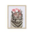 Picture of Fashion Tiger _GroupedProduct_Rectangle_Portrait_Framed_Matted_
