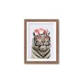 Picture of Fashion Tiger _GroupedProduct_Rectangle_Portrait_Framed_Matted_