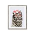 Picture of Fashion Tiger _GroupedProduct_Rectangle_Portrait_Framed_Matted_