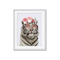 Picture of Fashion Tiger _GroupedProduct_Rectangle_Portrait_Framed_Matted_