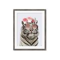 Picture of Fashion Tiger _GroupedProduct_Rectangle_Portrait_Framed_Matted_